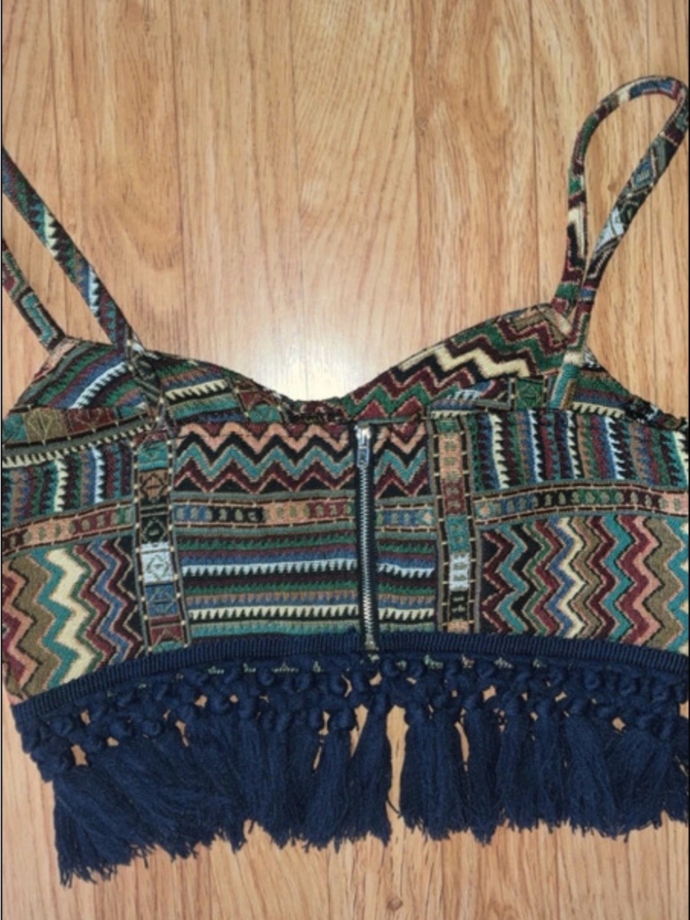 Boho Fringe Top - Picture 2 of 3